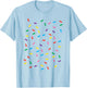 Ice Cream With Sprinkles Funny Lazy DIY Halloween Costume T-Shirt - T-Shirt | Light Blue