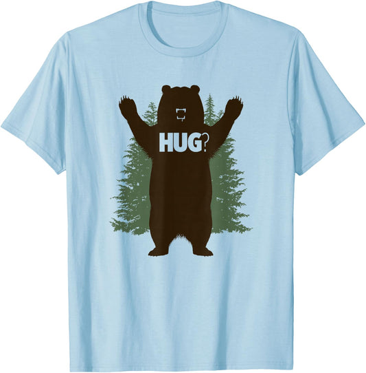 Bear Hug? T-Shirt - T-Shirt | Light Blue