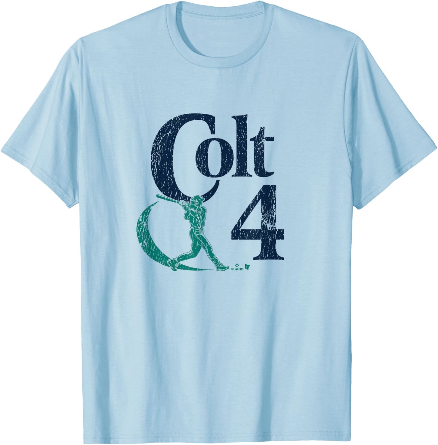 Colt Emerson - Colt 4 - Seattle Baseball T-Shirt - T-Shirt | Light Blue
