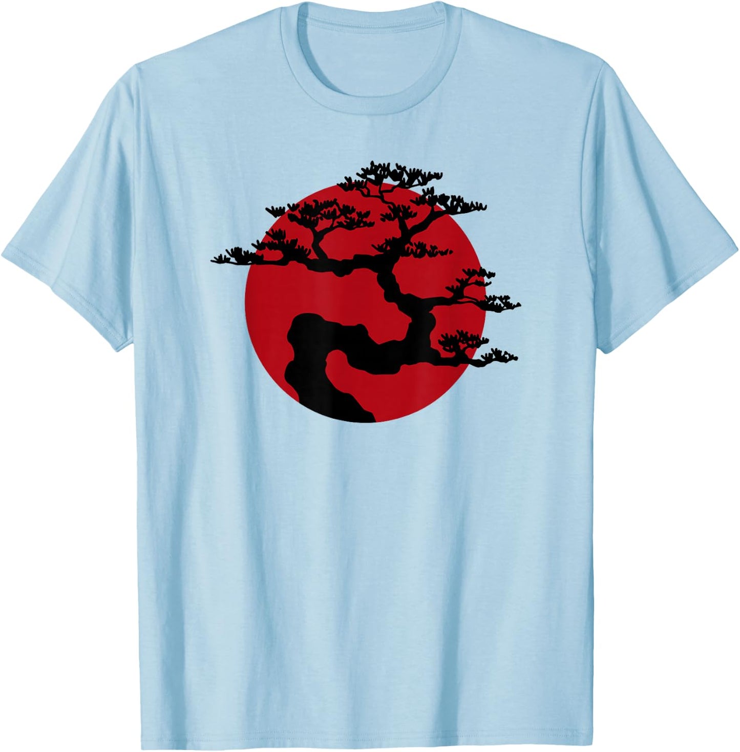 Miyagi Karate Bonsai Japanese Style T-Shirt - T-Shirt | Light Blue