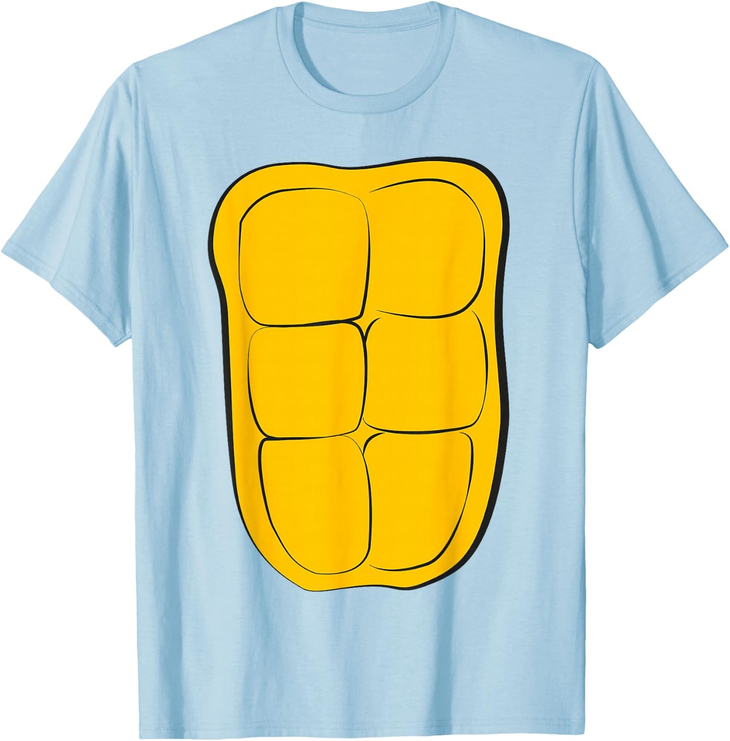 Funny Lazy DIY Shell Turtle Halloween Costume Gift T-Shirt - T-Shirt | Light Blue