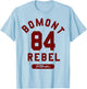 Footloose Bomont Rebel 84 Logo T-Shirt - T-Shirt | Light Blue