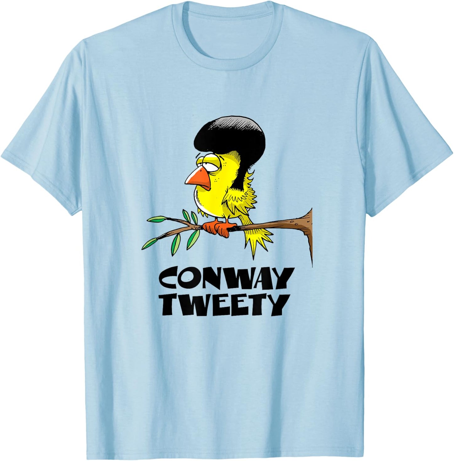 Conway Tweety Funny Bird Cartoon Country T-Shirt - T-Shirt | Light Blue