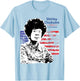 Shirley Chisholm For President 1972 With American Flag Kids Men T-Shirt - T-Shirt | Light Blue