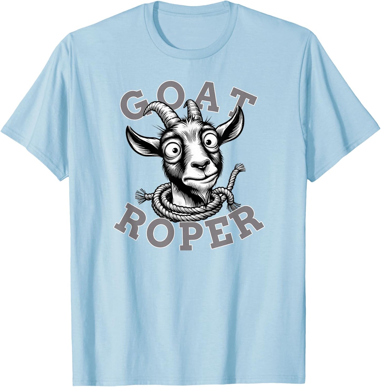 Goat Roper T-Shirt - T-Shirt | Light Blue