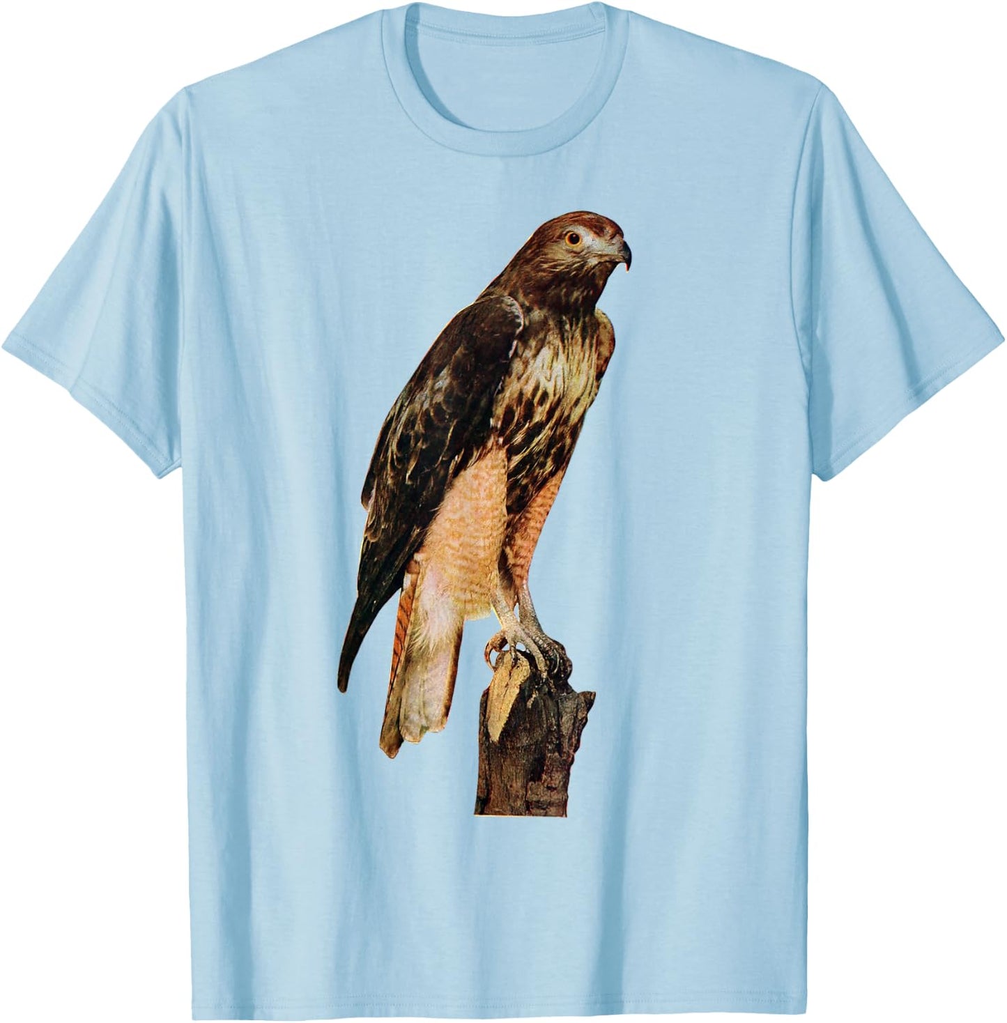Red Tailed Hawk Best Red-Tailed Hawk Birder Gift T-Shirt - T-Shirt | Light Blue