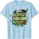 Pura Vida Costa Rica ! Party Animals! T-Shirt - T-Shirt | Light Blue