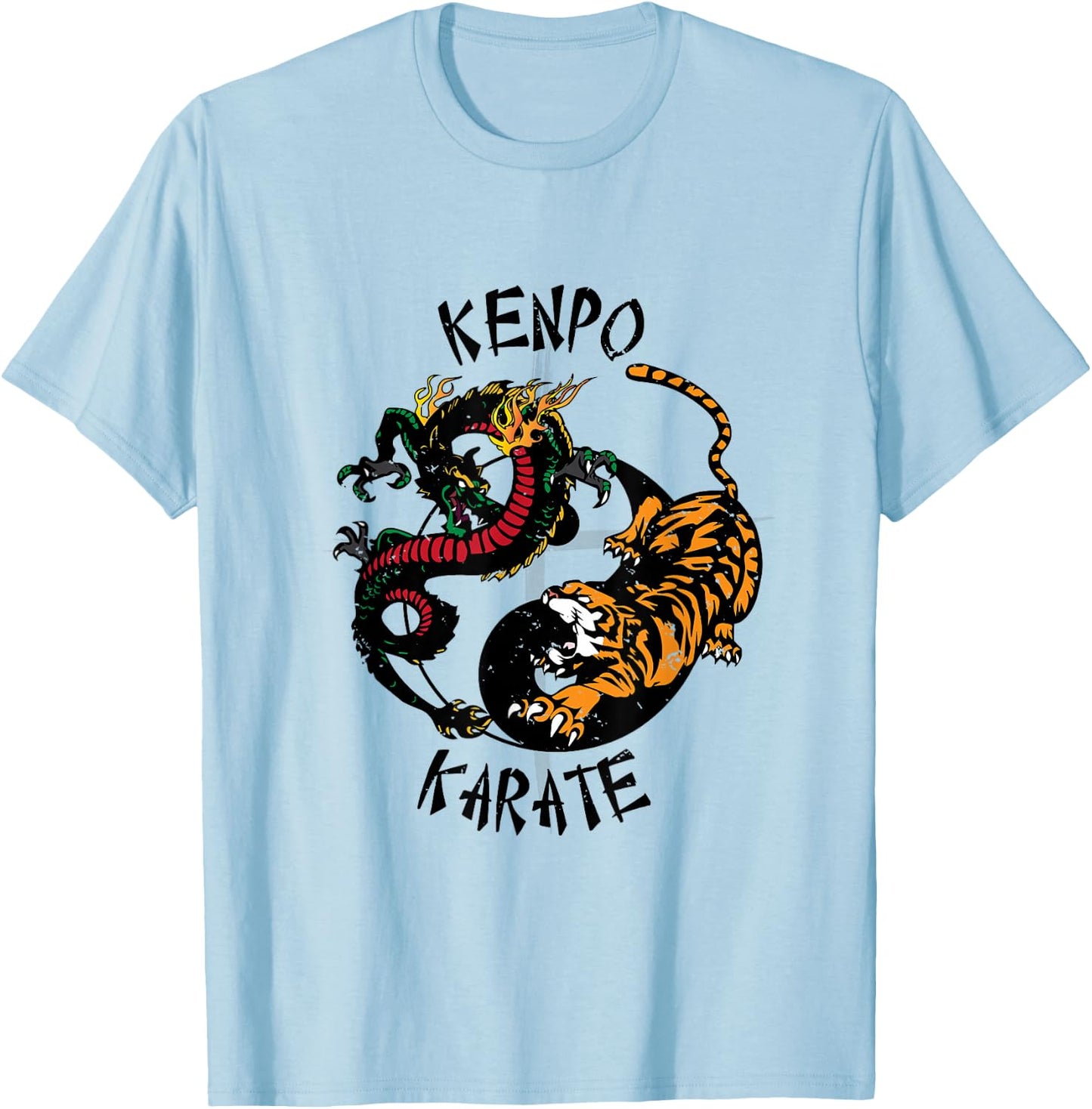 Kenpo Karate Self Defense Martial Arts T-Shirt - T-Shirt | Light Blue