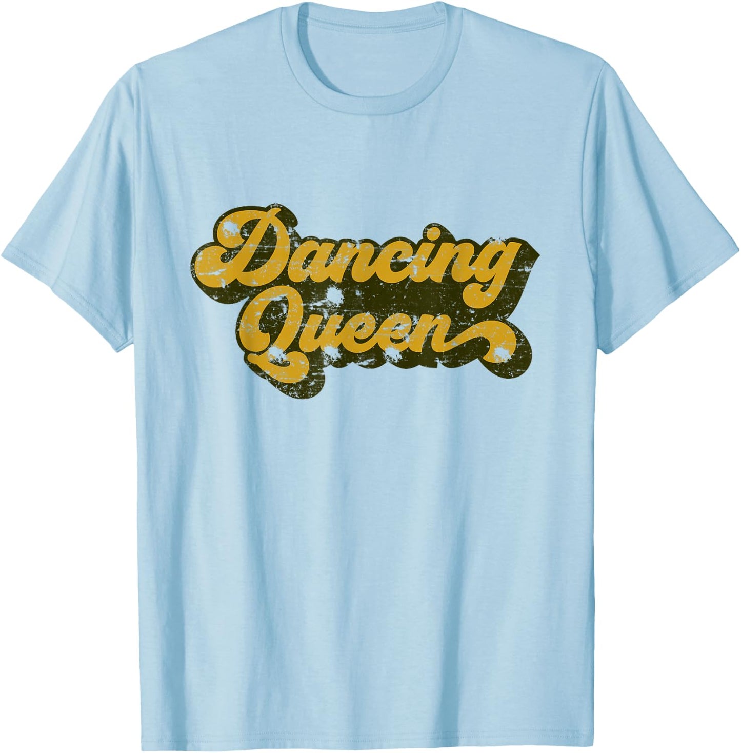 Dancing Queen Shirt Vintage Dancing 70s T-Shirt - T-Shirt | Light Blue