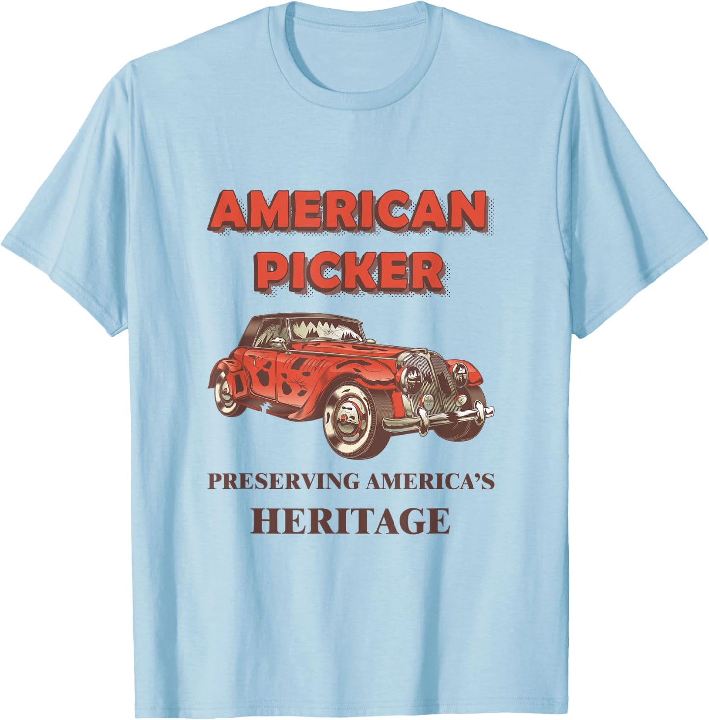 Pickers Antiquing T-Shirt - T-Shirt | Light Blue