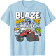 Blaze & The Monster Machines Group T-Shirt - T-Shirt | Light Blue