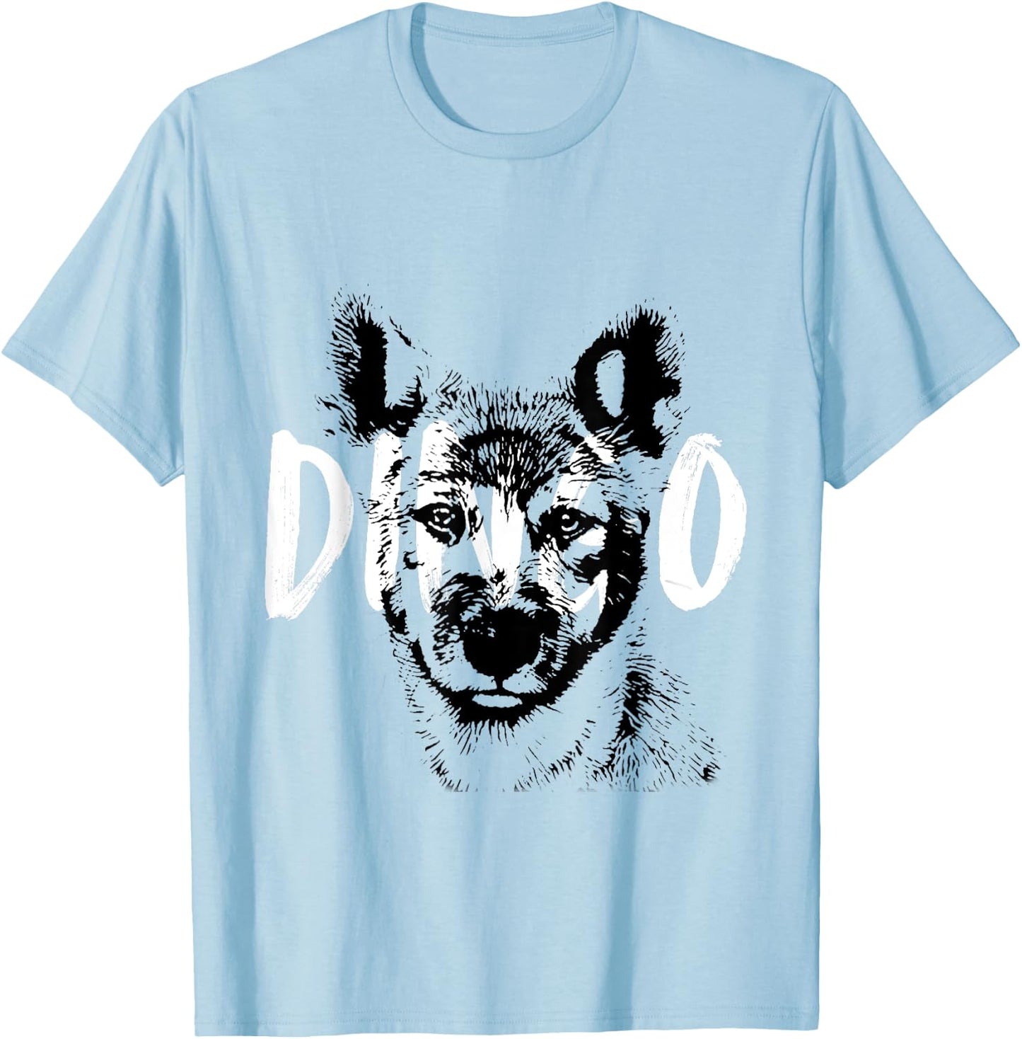 Dingo Shirts are Fun T-Shirt - T-Shirt | Light Blue