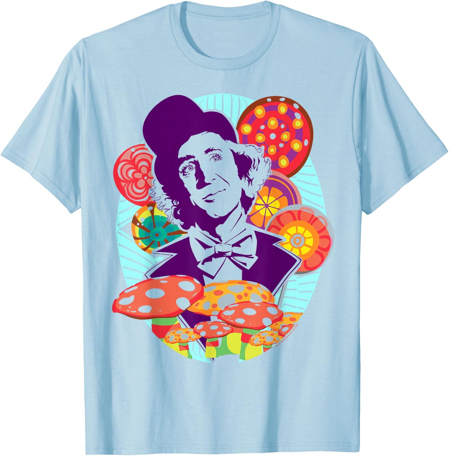 Willy Wonka Willy T-Shirt - T-Shirt | Light Blue