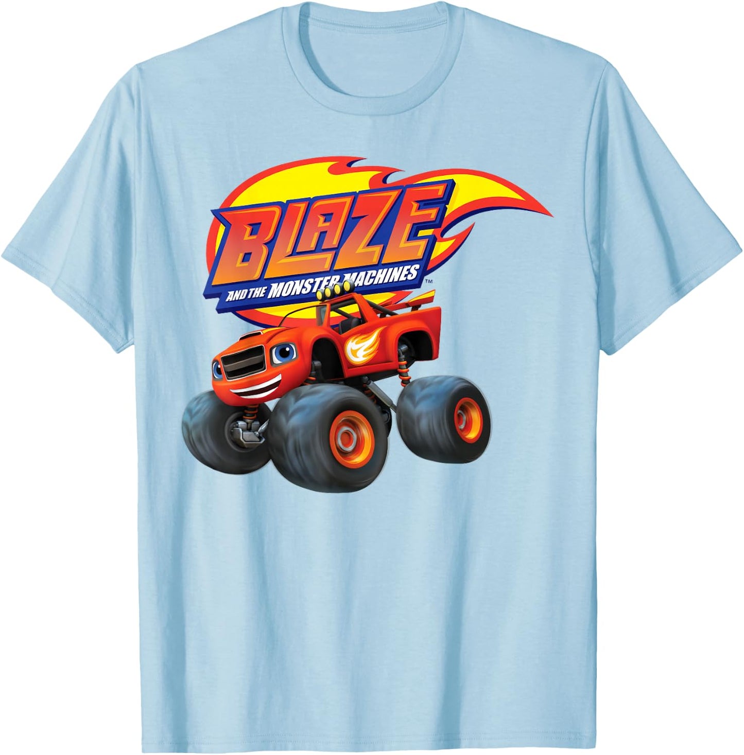 Blaze & The Monster Machines "BLAZE" T-Shirt - T-Shirt | Light Blue