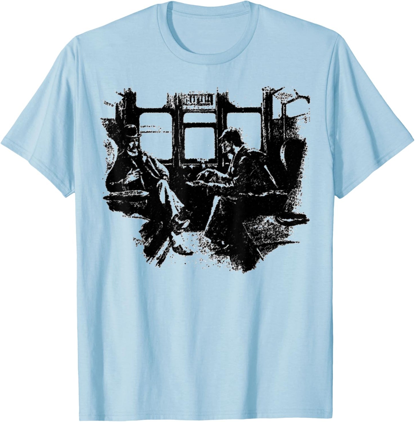 The Adventure of the Silver Blaze - Sherlock Holmes T-Shirt - T-Shirt | Light Blue