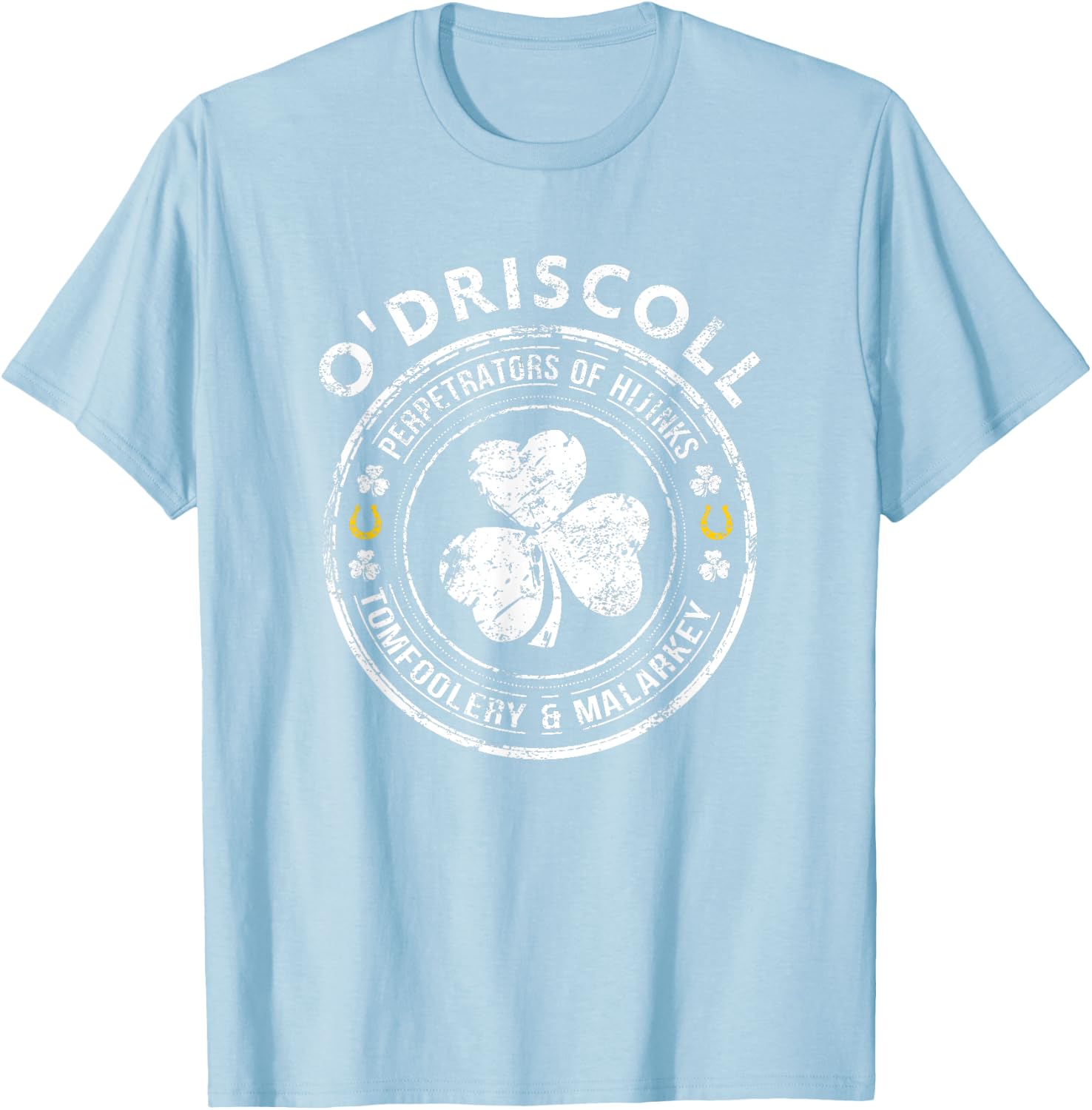 O'Driscoll Irish Family Name T-Shirt - T-Shirt | Light Blue