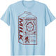 Milk Carton Missing Bigfoot T-Shirt - T-Shirt | Light Blue