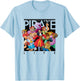 Disney - Pirate Life Captain Hook T-Shirt - T-Shirt | Light Blue