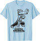Kung Fu Panda Master Tigress Iron Fist Sketch Portrait T-Shirt - T-Shirt | Light Blue