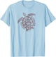 JCombs: Amelia Island, Florida, Sea Turtle T-Shirt - T-Shirt | Light Blue