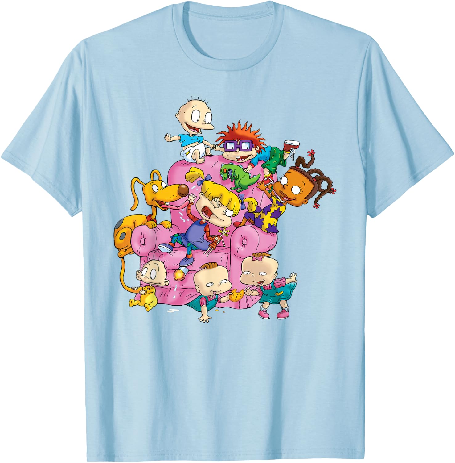Nickelodeon Rugrats Having Fun Graphic T-Shirt - T-Shirt | Light Blue