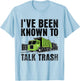 I've Been Known To Talk Trash Collector Garbage Collecting T-Shirt - T-Shirt | Light Blue