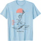Disney The Lion King Rafiki And Simba Sunrise Outline T-Shirt - T-Shirt | Light Blue