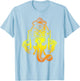Gradient Ganesh T-Shirt - T-Shirt | Light Blue