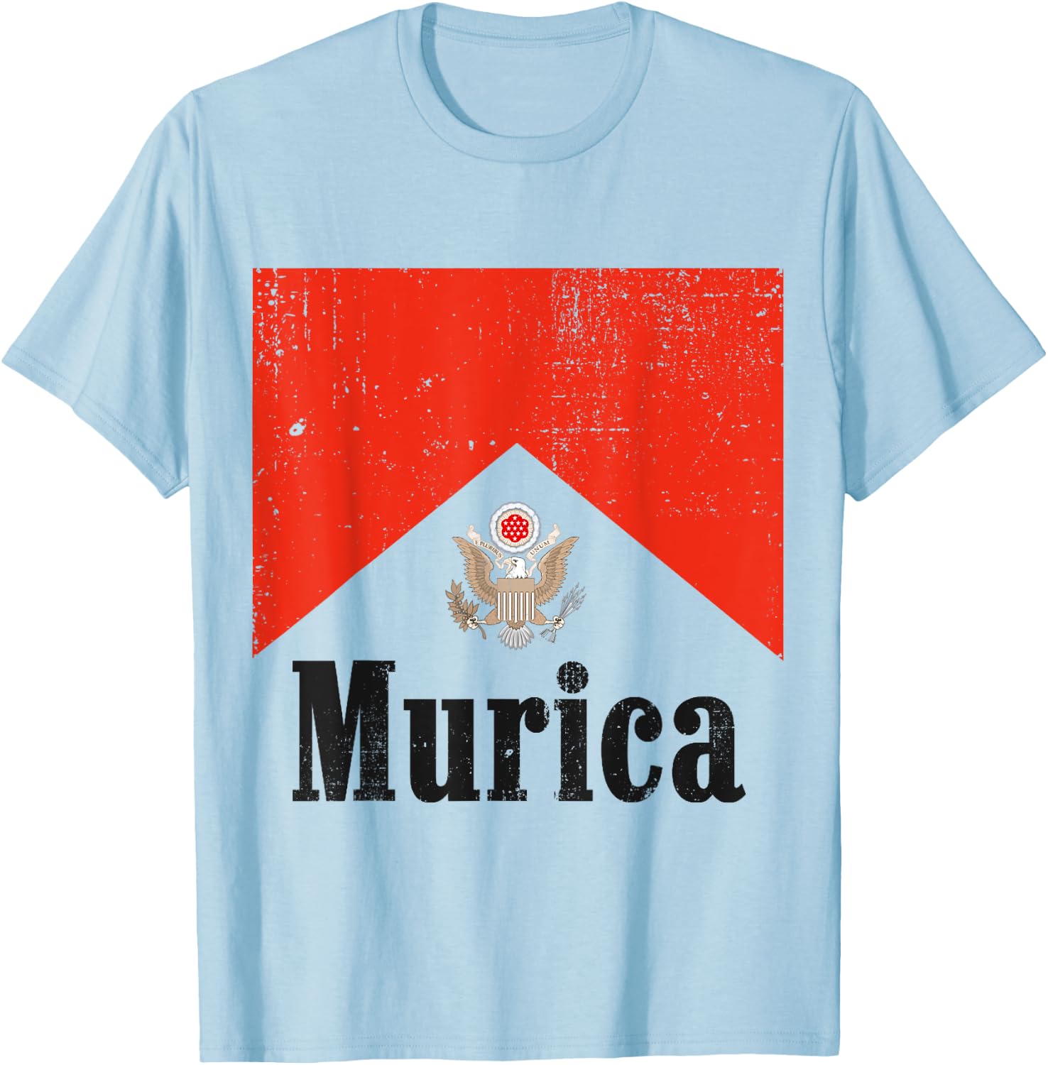 Murica T-Shirt - T-Shirt | Light Blue