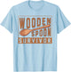 Wooden Spoon Survivor Champion I Survived The Wooden Spoon T-Shirt - T-Shirt | Light Blue