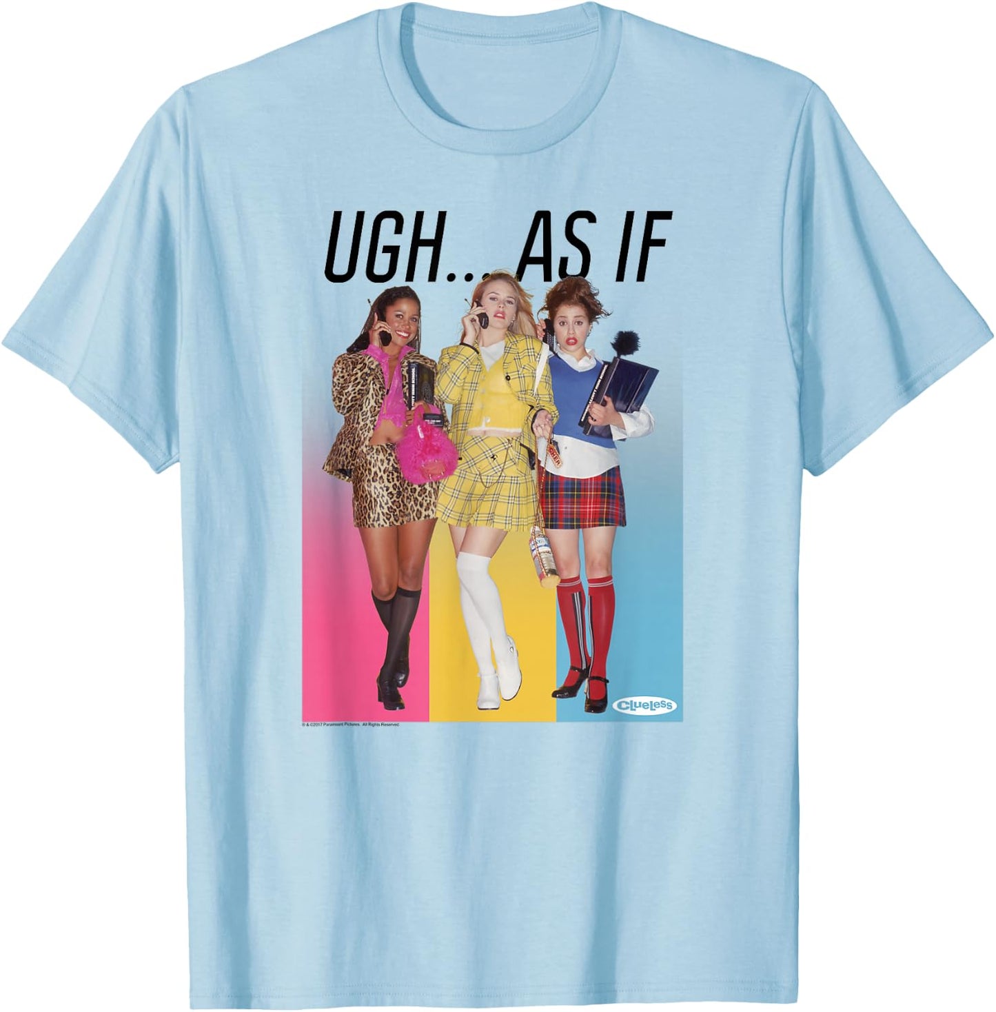 Clueless As If Group T-Shirt - T-Shirt | Light Blue