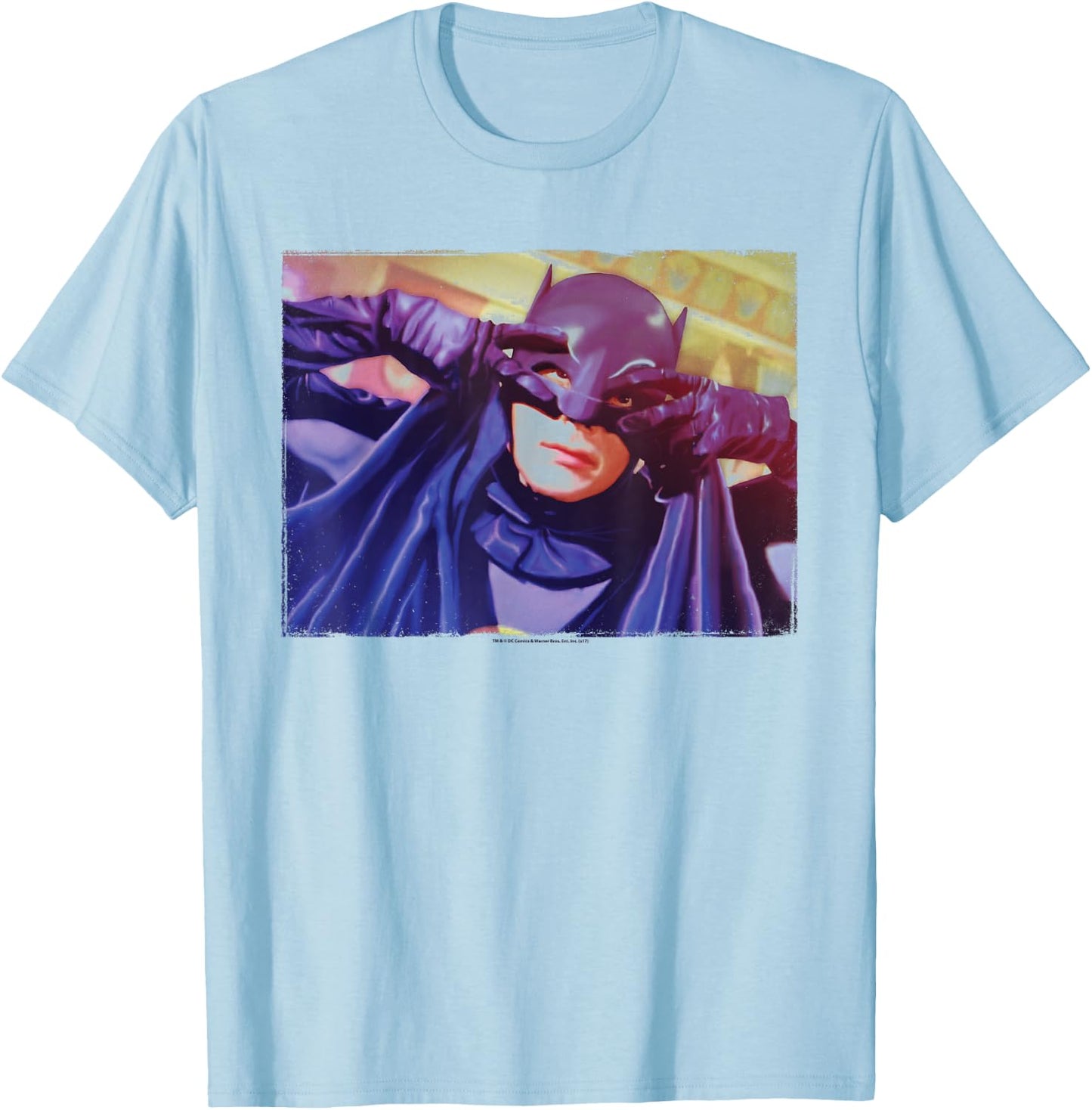 Batman Classic TV Series Smooth Groove T-Shirt - T-Shirt | Light Blue