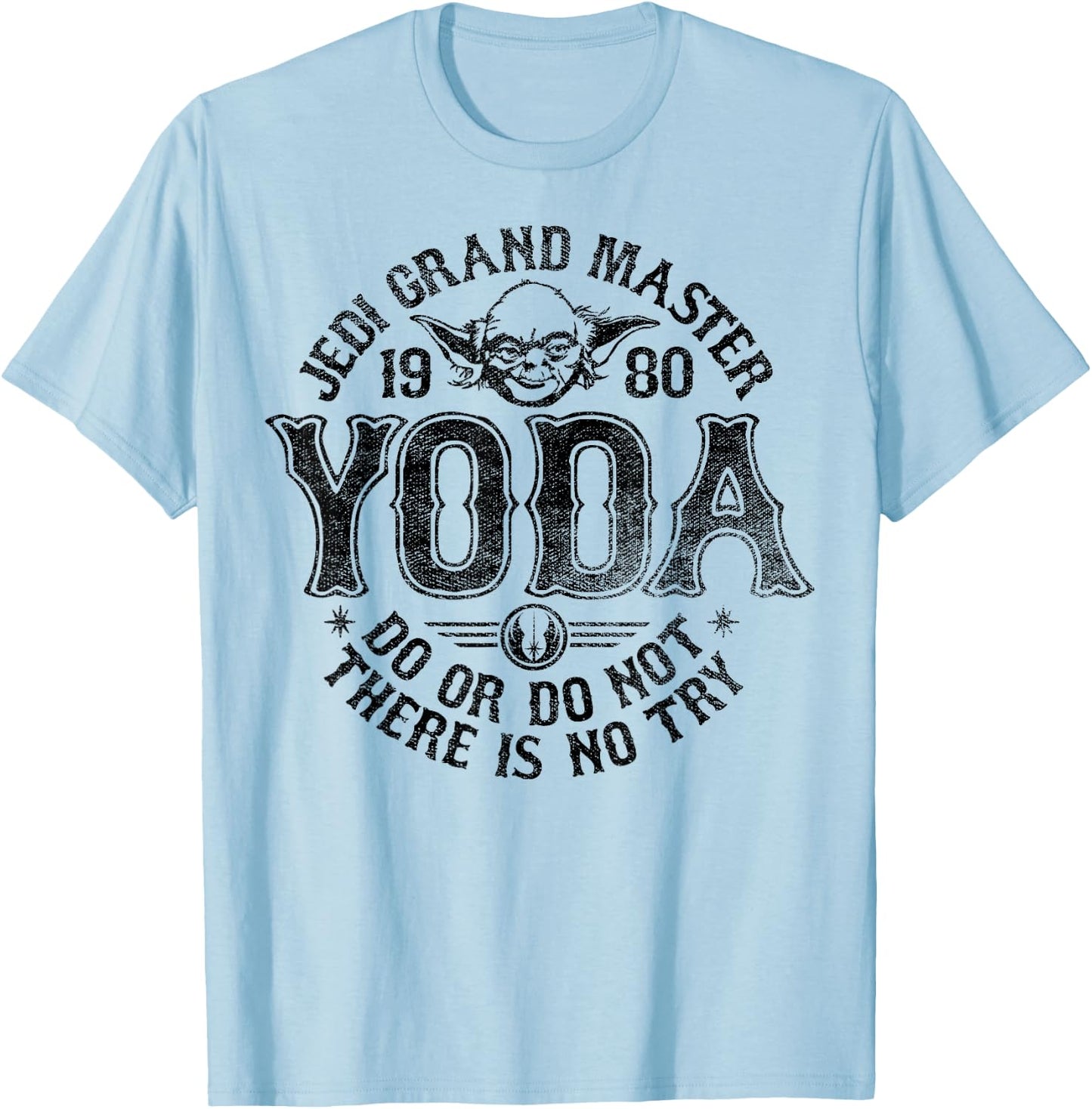 Star Wars Yoda Master 1980 Do Or Do Not T-Shirt - T-Shirt | Light Blue