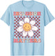 Groovy Inclusion Matters Cute Daisy Flower Special Education T-Shirt - T-Shirt | Light Blue