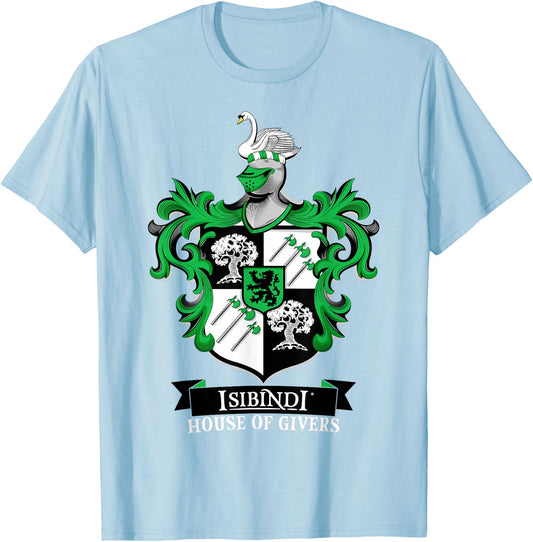 Isibindi House Of Courage RCA Courage School Spirit T-Shirt - T-Shirt | Light Blue