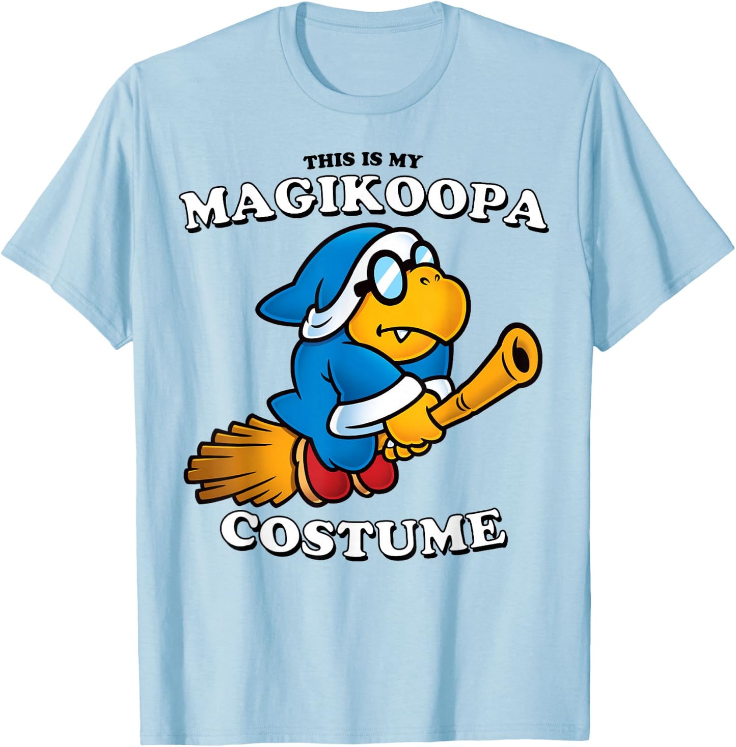 Super Mario Halloween This Is My Magikoopa Costume T-Shirt - T-Shirt | Light Blue