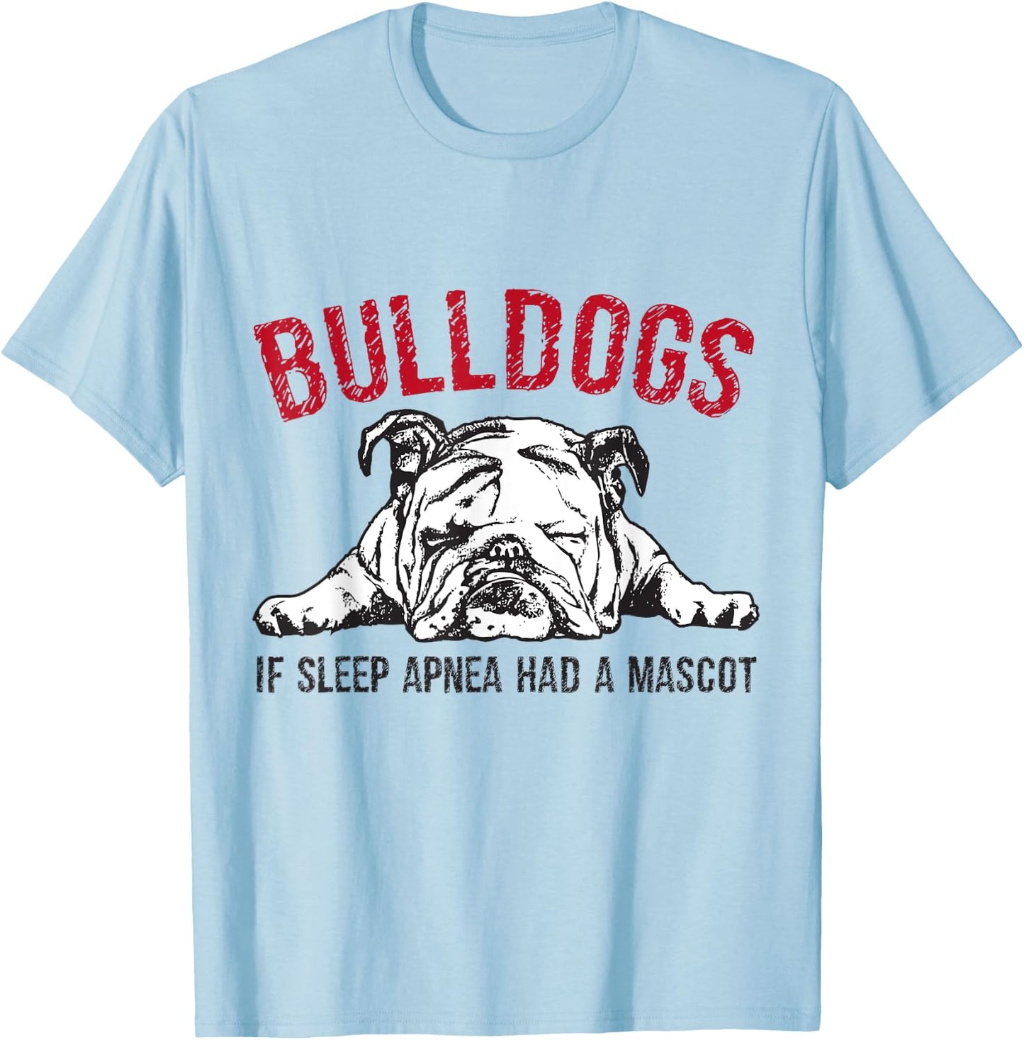 OFFICIAL English Bulldog Dog Shirt | Funny Dog Lover T Shirt Women Girls Kids T-Shirt - T-Shirt | Light Blue