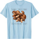 "Same Shiitake, Different Day" Funny Food Mushroom T-Shirt - T-Shirt | Light Blue