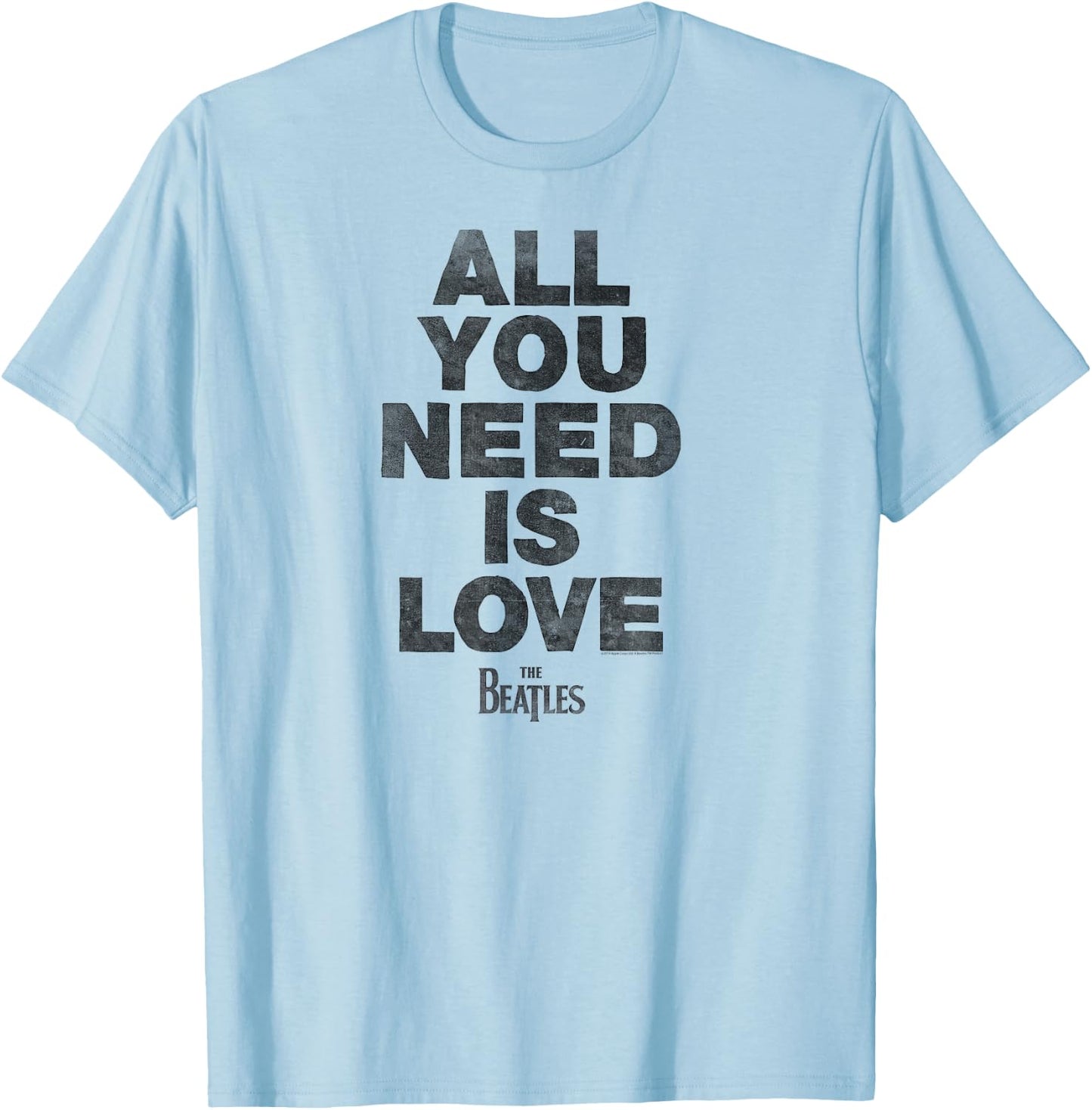 The Beatles - All You Need T-Shirt - T-Shirt | Light Blue