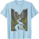 Paddle Your Own Canoe Retro Outdoor T-Shirt - T-Shirt | Light Blue