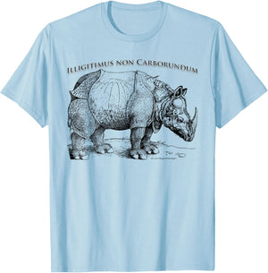 Illegitimus non Carborundum T-Shirt - T-Shirt | Light Blue