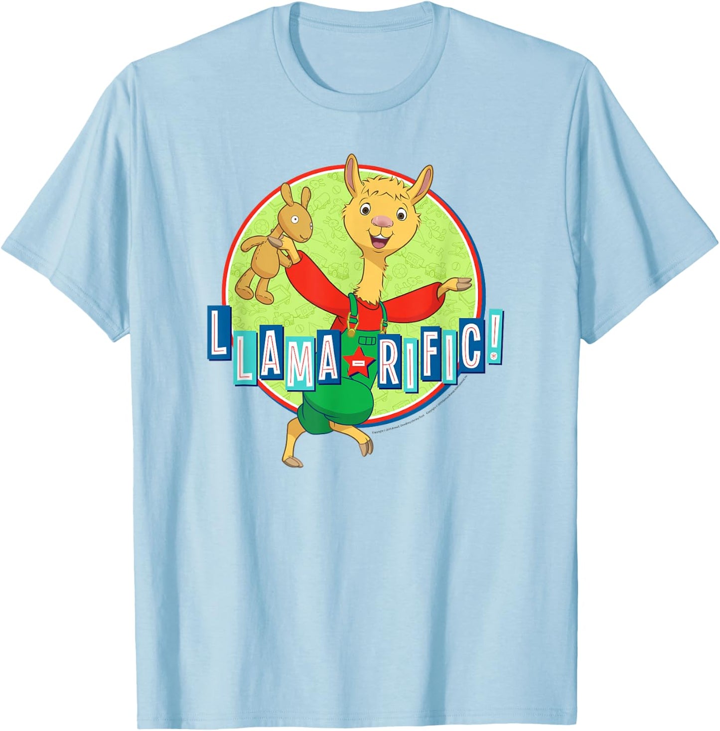 Llama Llama Netflix Red Pajama Llama-rific Shirt T-Shirt - T-Shirt | Light Blue