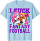 I Suck at Fantasy Football Unicorn Rainbow Loser Men Gift T-Shirt - T-Shirt | Light Blue