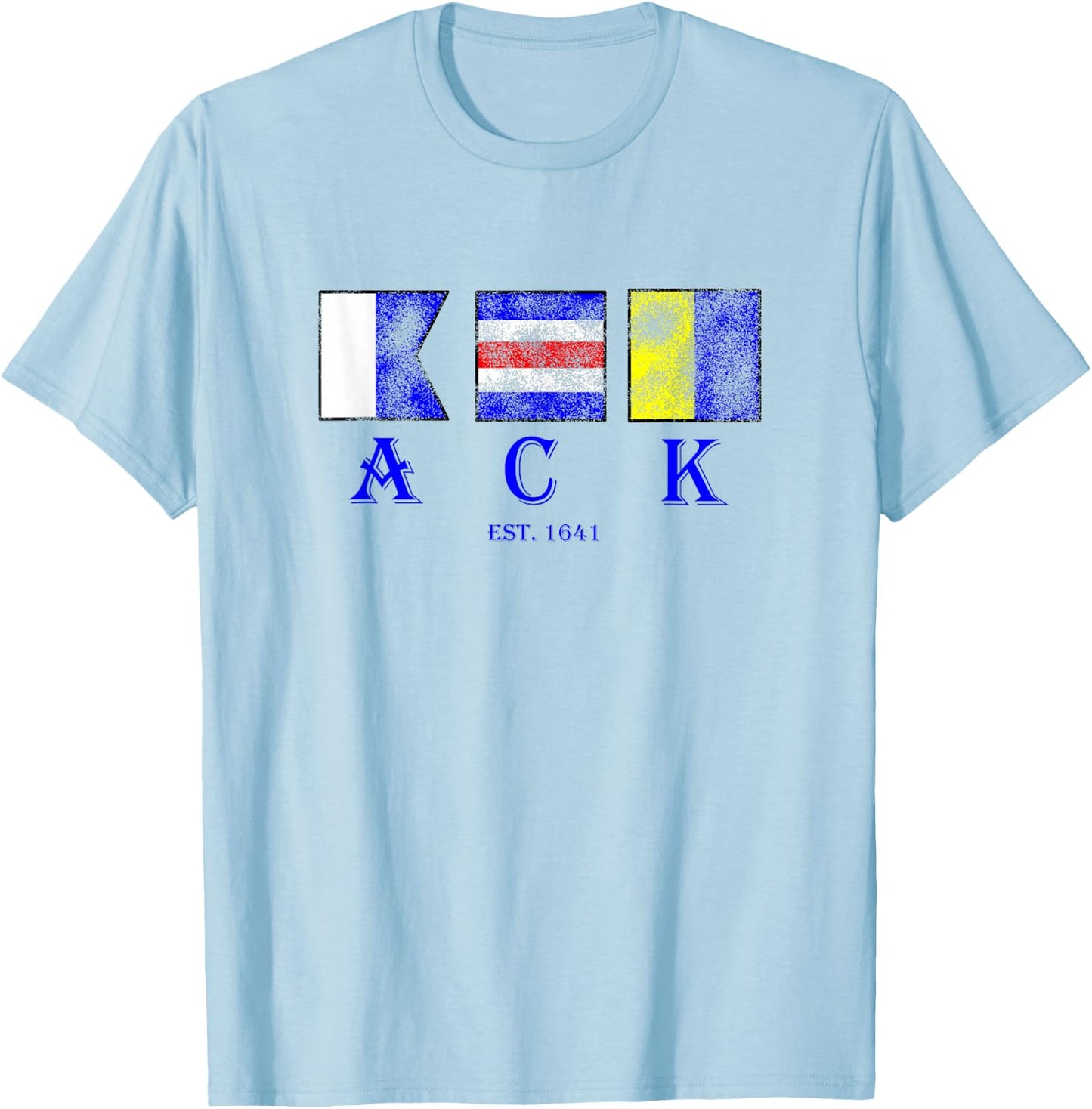 Classic ACK Nantucket T-Shirt - T-Shirt | Light Blue