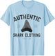 Shark Tooth Inspired Clothing Shark Teeth Design T-Shirt - T-Shirt | Light Blue