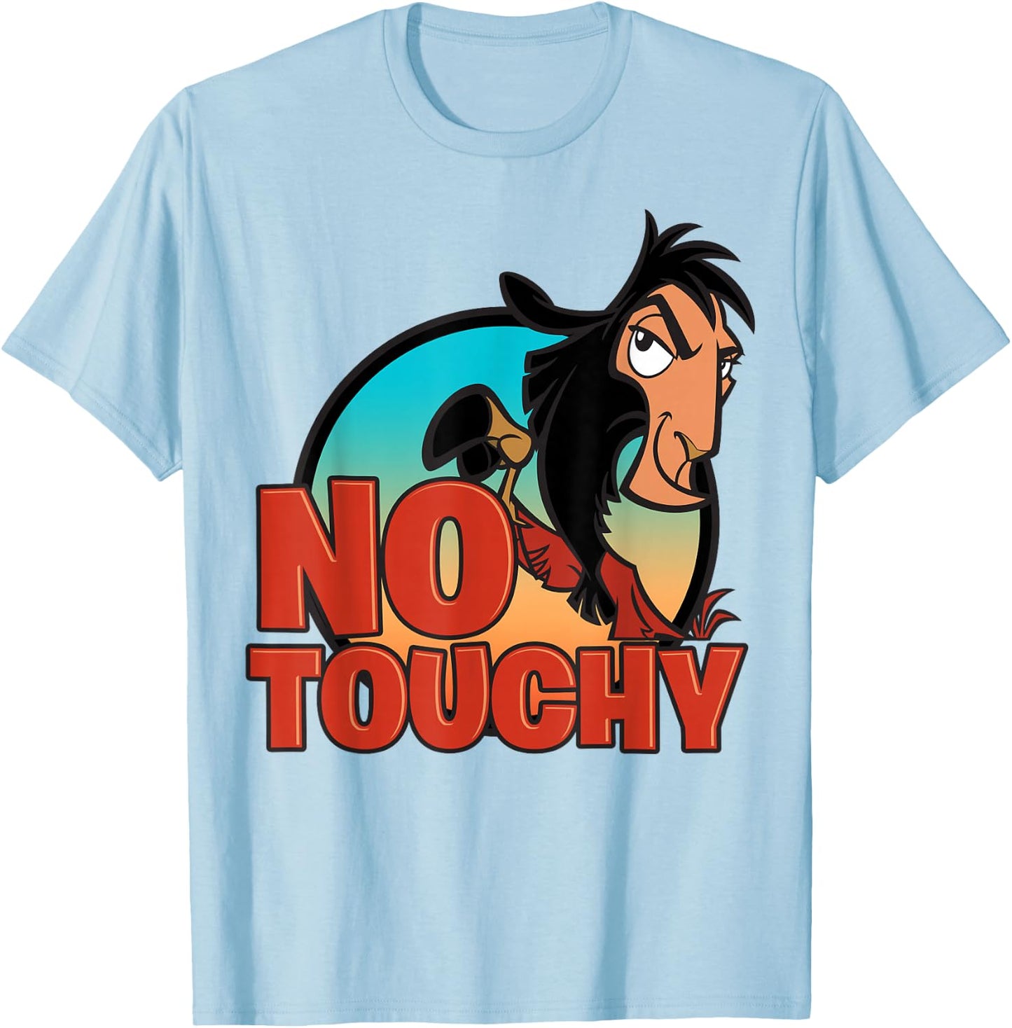 Disney Emperor's New Groove No Touchy Smirky Graphic T-Shirt - T-Shirt | Light Blue