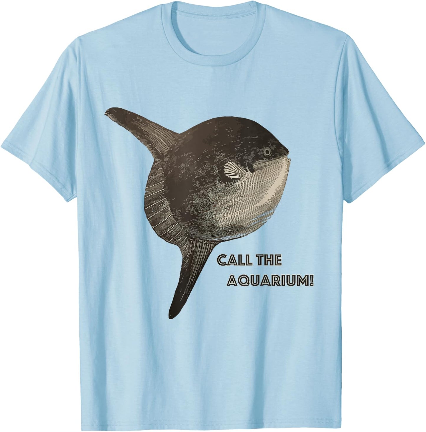 Call The Aquarium, It's A Baby Whale! Funny Boston T-Shirt - T-Shirt | Light Blue