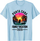 Punta Cana 2026 Family Vacation Matching Dominican Republic T-Shirt - T-Shirt | Light Blue