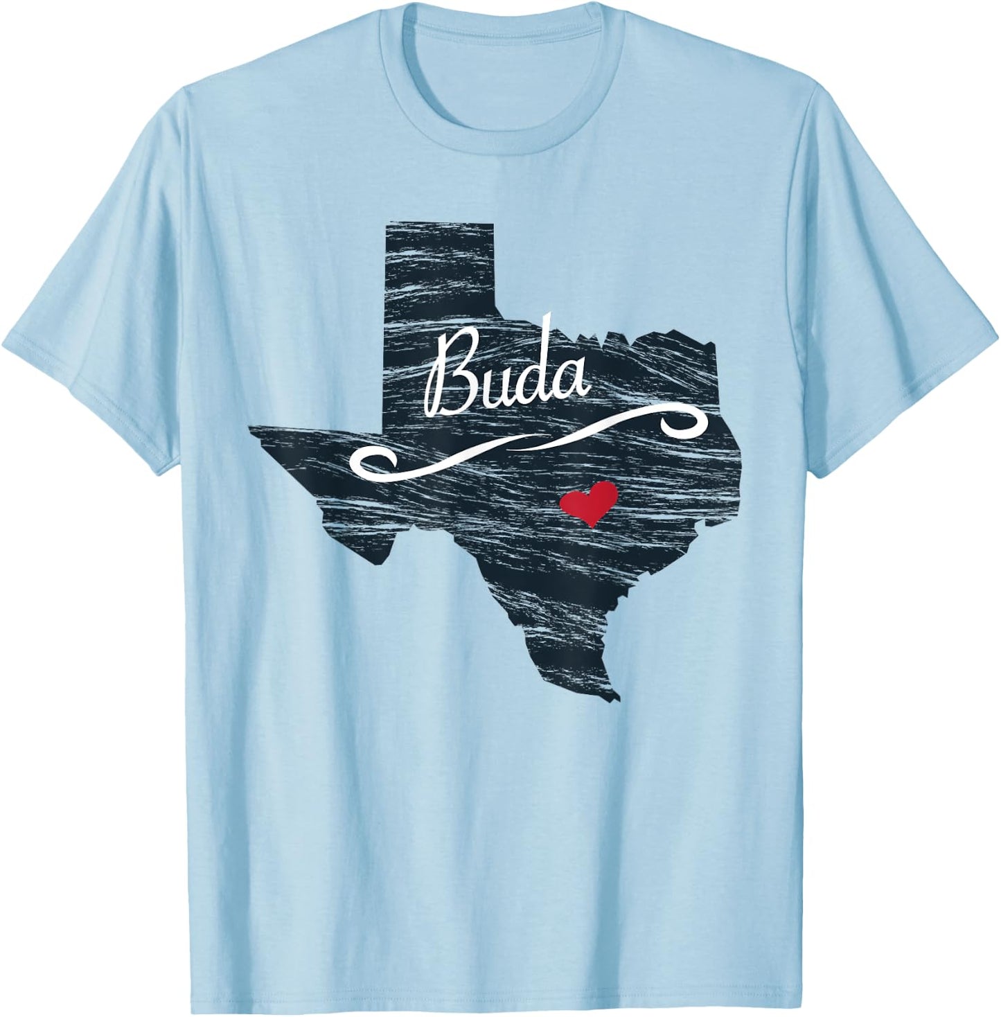 Buda Texas | TX Gift - Men's Women's Kid's T-Shirt - T-Shirt | Light Blue