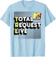 MTV Total Request Live Bubble Letters Graphic T-Shirt - T-Shirt | Light Blue
